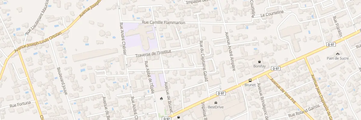Plan du 157 Rue Daniel Berthelot à Toulon