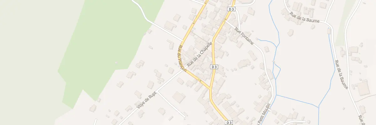 Plan du 1 Rue de la Chapelle à Scey-sur-Saône-et-Saint-Albin