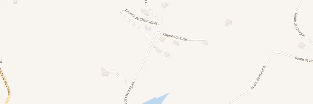 Plan du 7050 Luse à Valernes