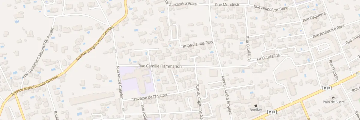Plan du 183 Rue Camille Flammarion à Toulon