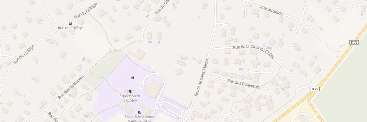 Plan du 6A Rte Saint Martin à Pirey