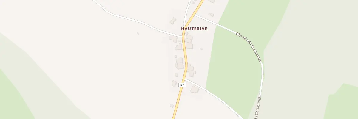 Plan du 8 Rte des Chenevières à Cordonnet