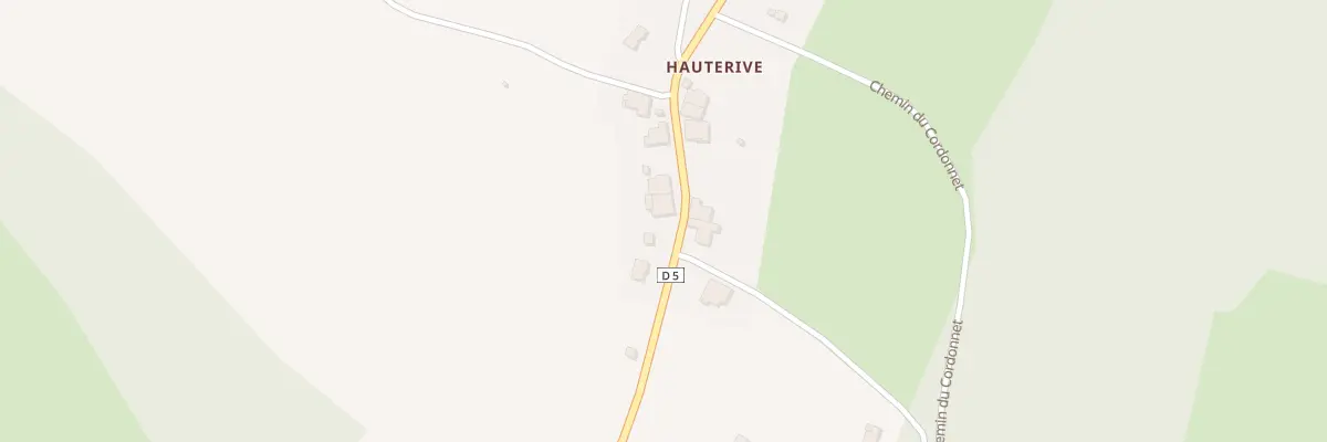 Plan du 10 Rte des Chenevières à Cordonnet