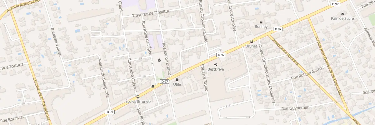 Plan du 627 Av Colonel Picot à Toulon