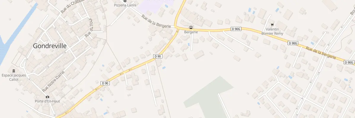 Plan du 45B Rue de la Bergerie à Gondreville