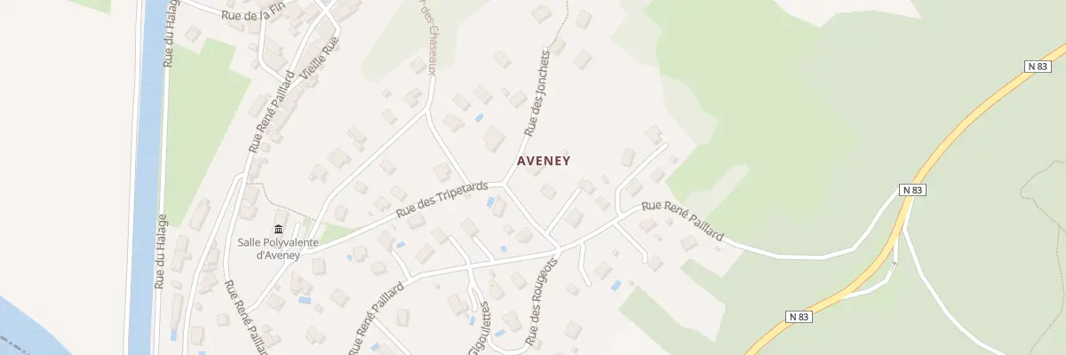 Plan du 6 Rue des Jonchets à Avanne-Aveney