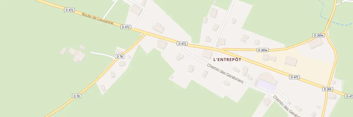 Plan du 4 Rte de Lausanne à Dournon