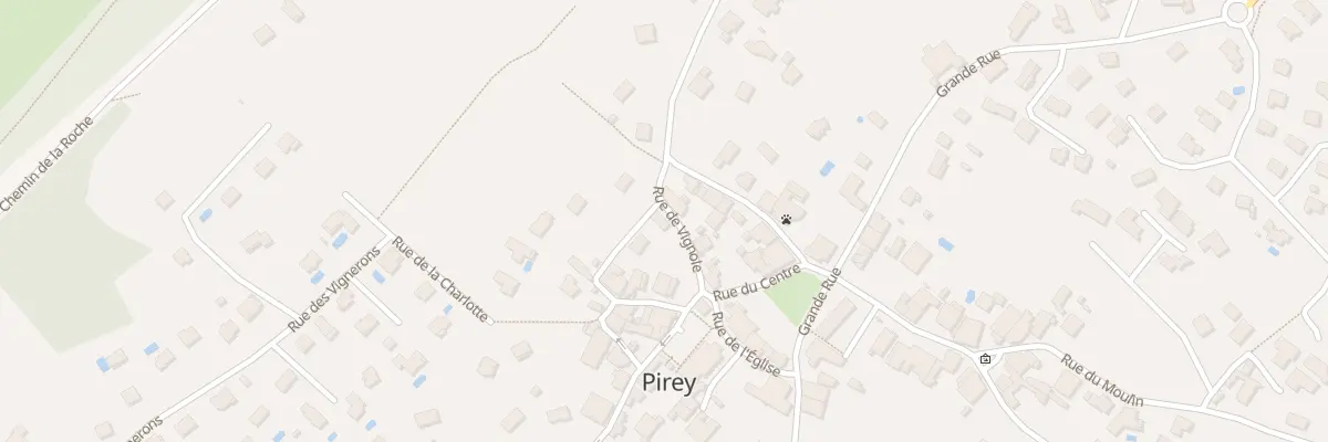 Plan du 1 Rue de Vignole à Pirey