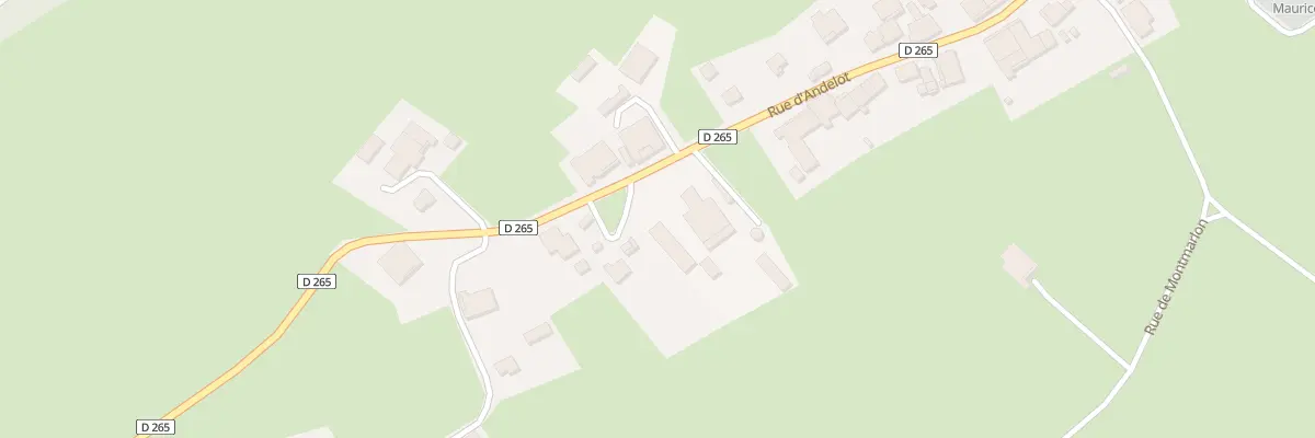 Plan du 33 Rue d’Andelot à Lemuy