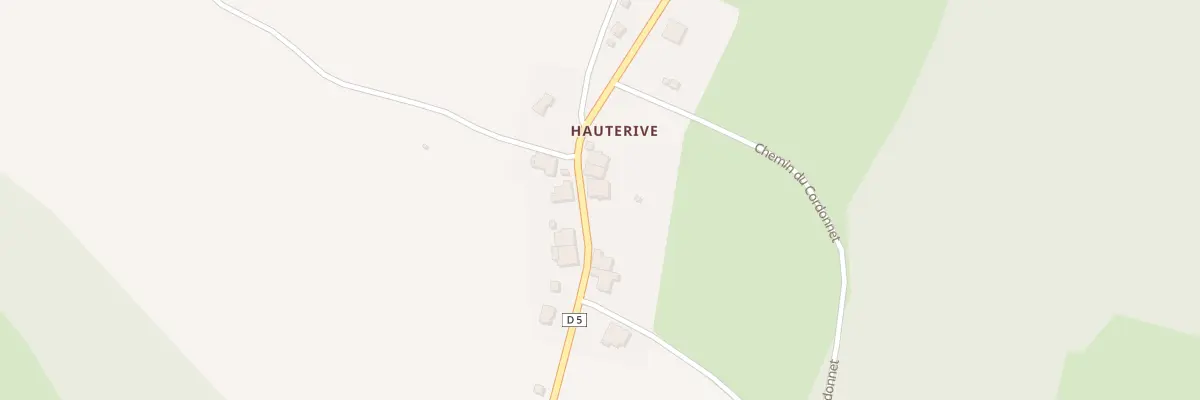 Plan du 5 Rte des Chenevières à Cordonnet