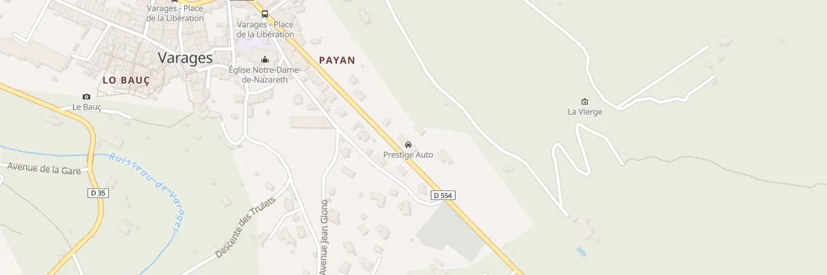 Plan du 9053 Roquebertieres des Escaran à Varages