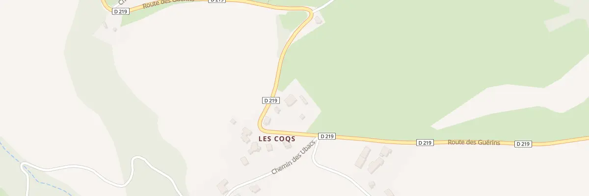 Plan du 1332 Rte des Guérins à Sigoyer