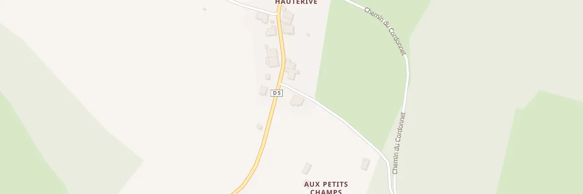 Plan du 2 Che Le Vieux Chemin à Cordonnet