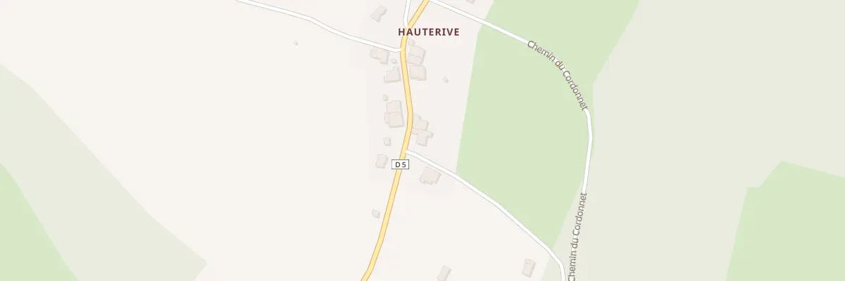 Plan du 9 Rte des Chenevières à Cordonnet