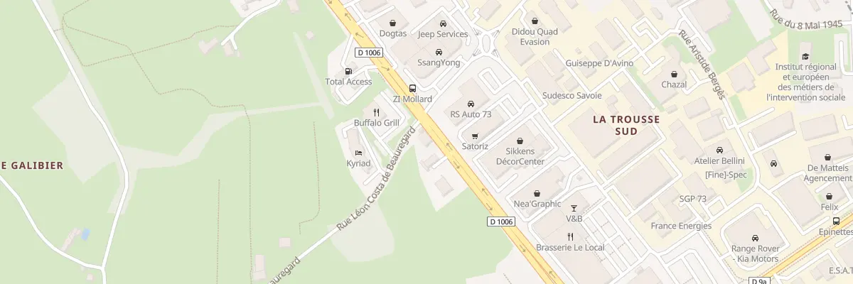 Plan du 684 Rue Léon Costa de Beauregard à La Ravoire