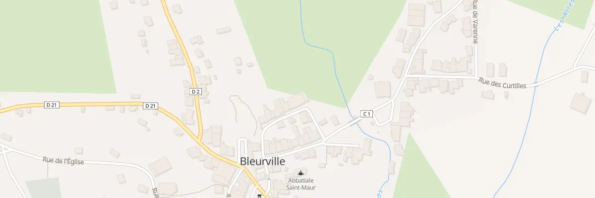 Plan du 11 Rue du Creux-challot à Bleurville