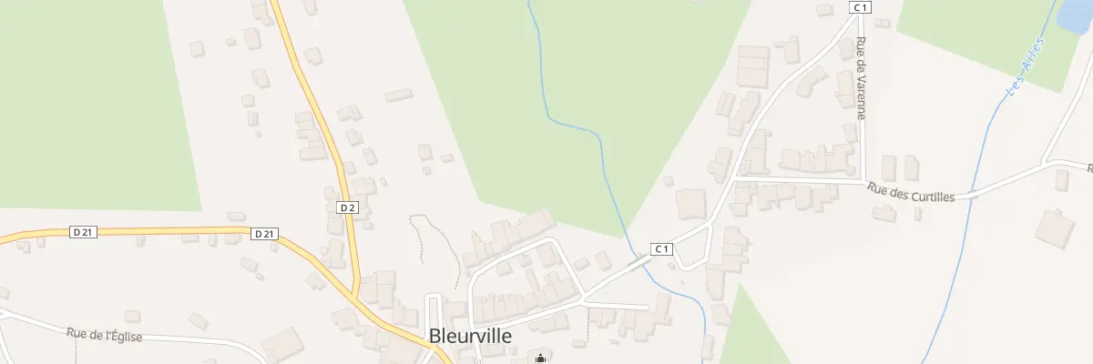 Plan du 13 Rue du Creux-challot à Bleurville