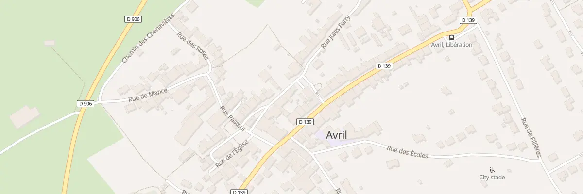Plan du 5 Rue Jules Ferry à Avril