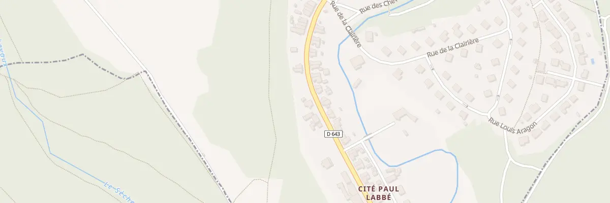 Plan du 95 Rue de Metz à Moutiers