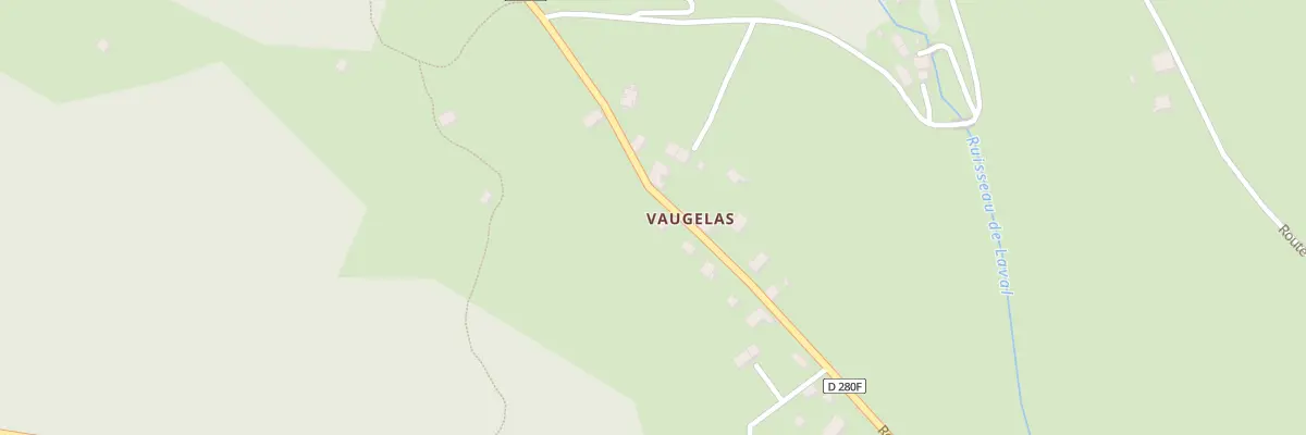 Plan du 4428 Rte de l’Envers à Laval-en-Belledonne