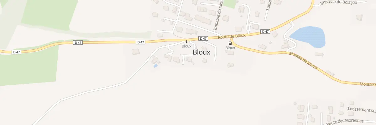 Plan du 58 Rte de Bloux à Dingy-en-Vuache