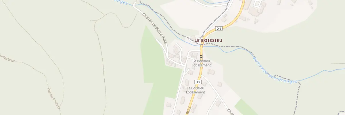 Plan du 178 Che de Pierres Plates à La Flachère