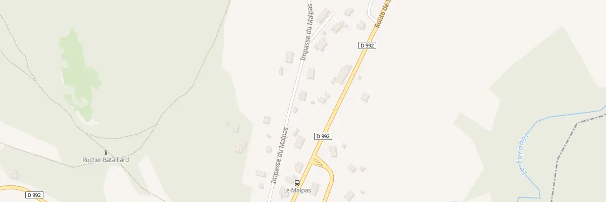 Plan du 301 Imp du Malpas à Chaumont
