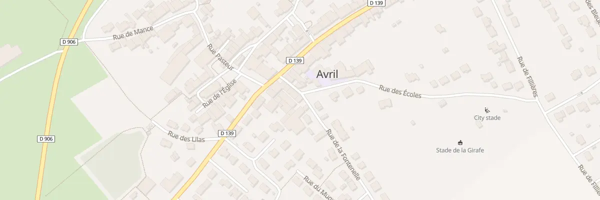 Plan du 7B Rue des Ecoles à Avril