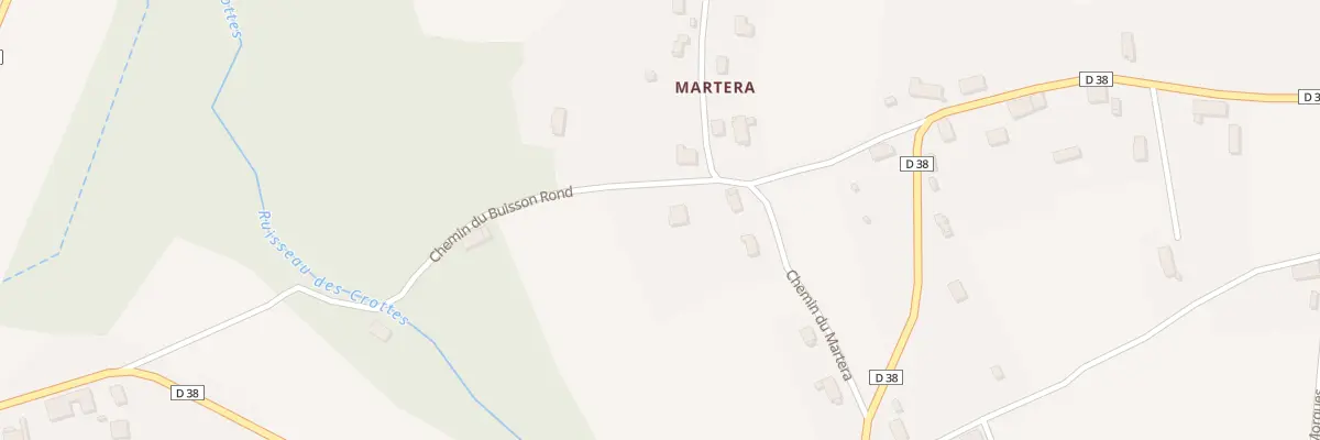 Plan du 21 Che du Buisson Rond à Thusy