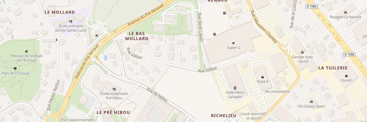 Plan du 217 Rue Kleber à La Ravoire