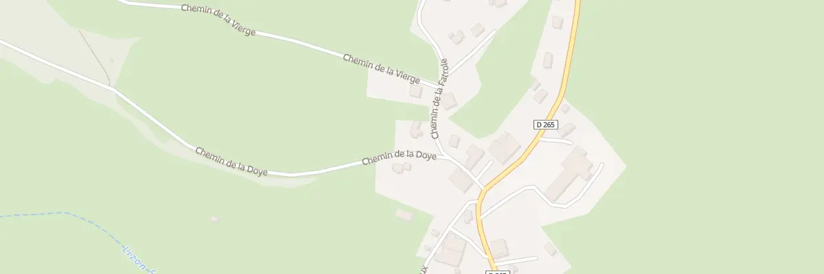 Plan du 1 Che de la Fatrole à Dournon