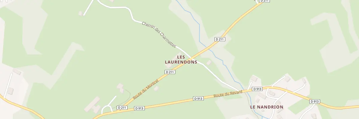 Plan du 247 Rte du Montcel à Trévignin
