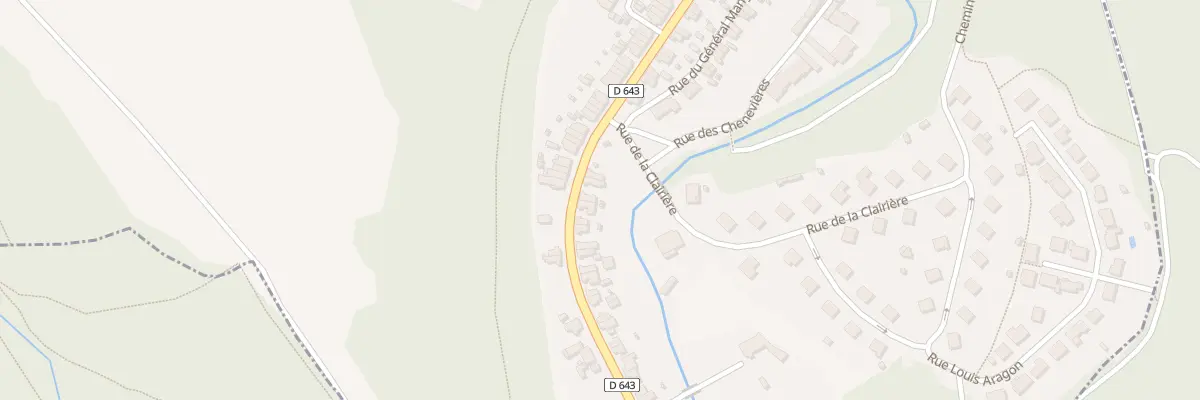 Plan du 69 Rue de Metz à Moutiers