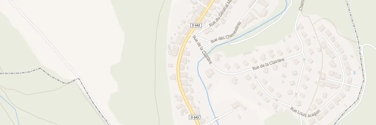 Plan du 71 Rue de Metz à Moutiers