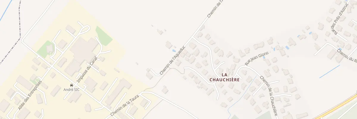 Plan du 12 Rue Alphonse Daudet aux Mées