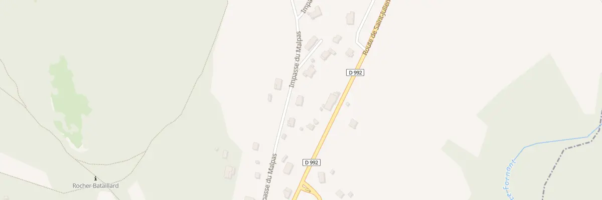 Plan du 271 Imp du Malpas à Chaumont