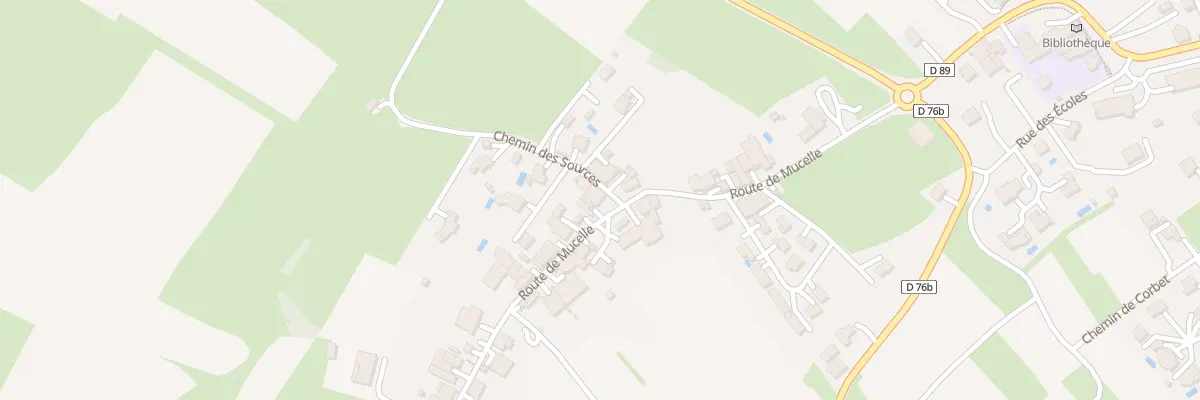 Plan du 268 Rte de Mucelle à Challex