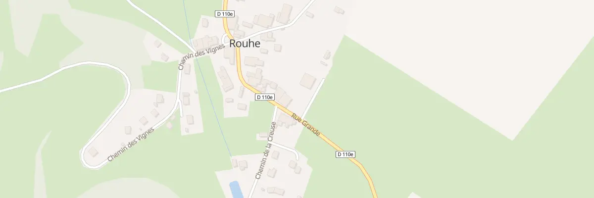 Plan du 2 Gr Grande Rue à Rouhe