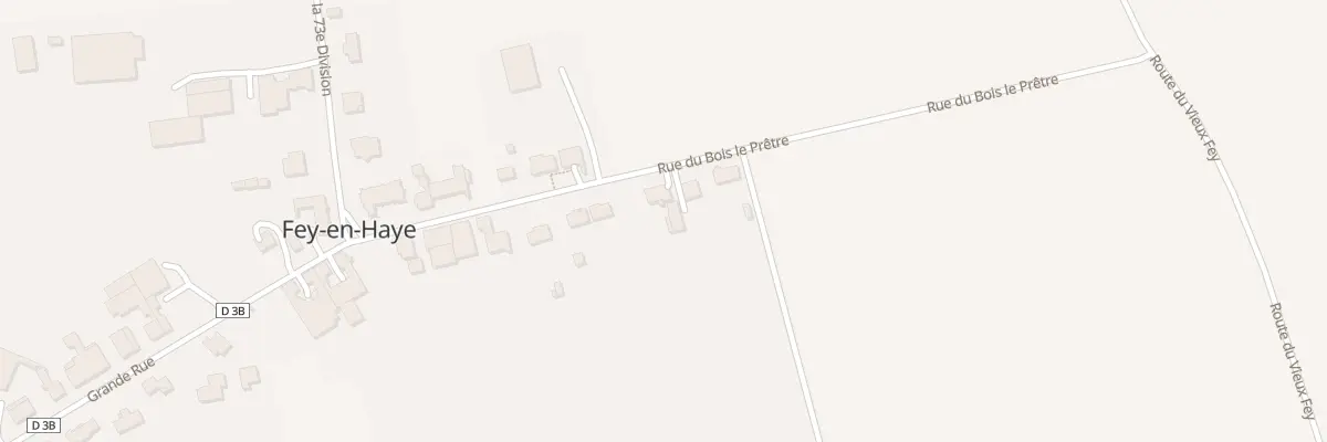 Plan du 527 Rue du Bois Le Pretre à Fey-en-Haye