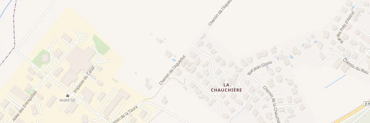Plan du 10B Rue Alphonse Daudet aux Mées