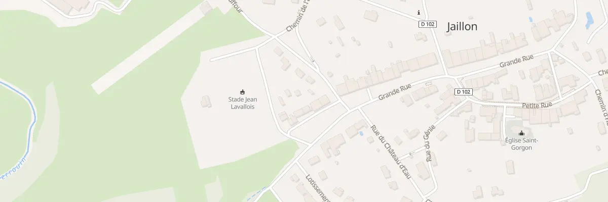 Plan du 60 Gr Grande Rue à Jaillon