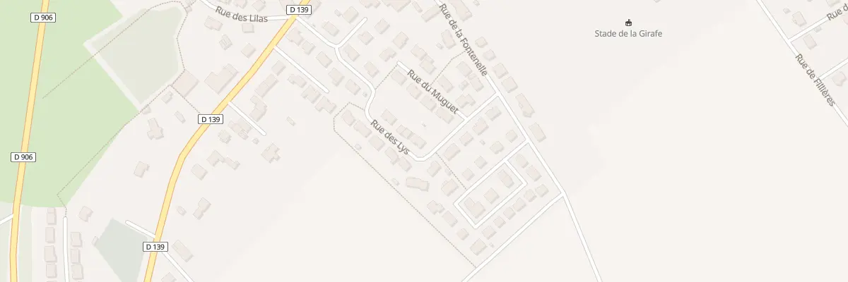 Plan du 10 Rue des Lys à Avril