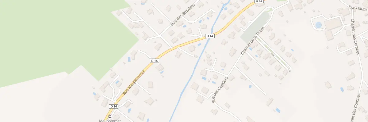 Plan du 37 Rue Maupommet à Geneuille