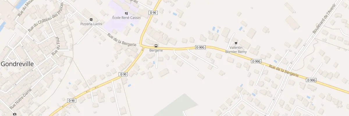Plan du 51A Rue de la Bergerie à Gondreville
