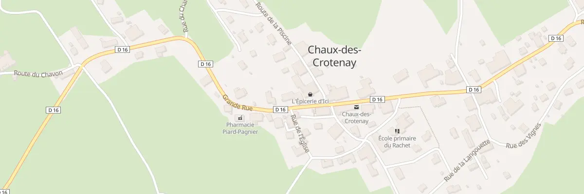 Plan du 17 Grande Rue à Chaux-des-Crotenay
