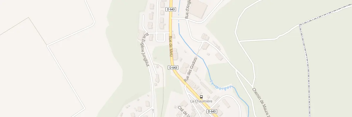 Plan du 12 Rue de Metz à Moutiers