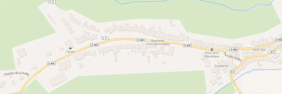 Plan du 105 Rue du Couvent à Monthureux-sur-Saône