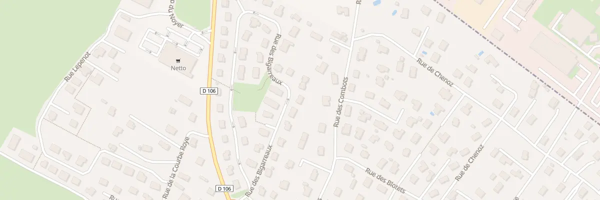 Plan du 12 Rue des Bigarreaux à Avanne-Aveney