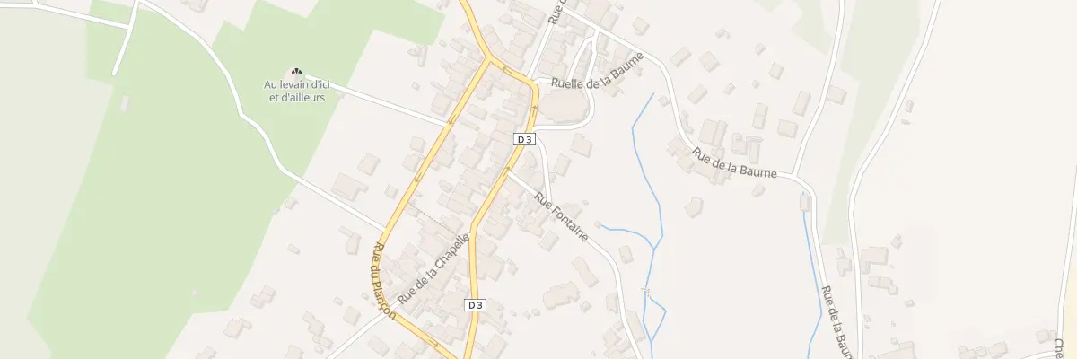 Plan du 6 Rue de la Fontaine Larie à Scey-sur-Saône-et-Saint-Albin
