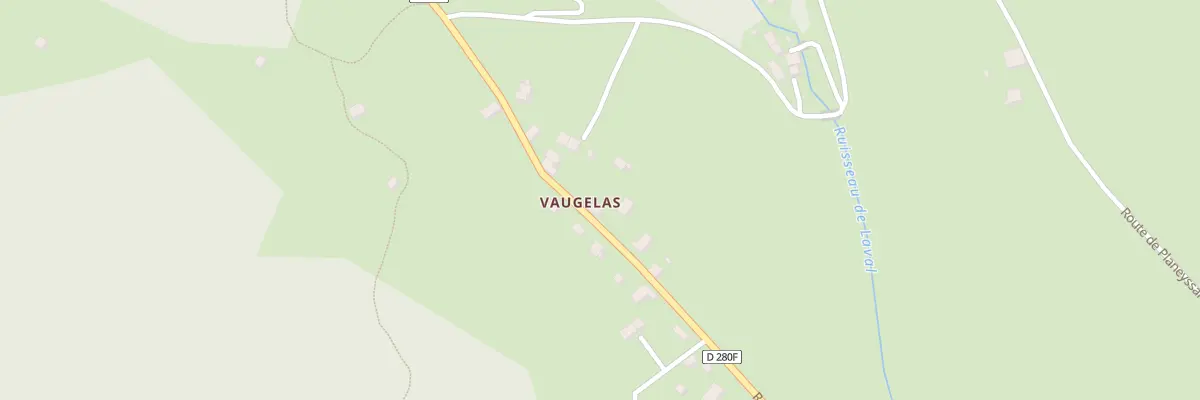 Plan du 4473 Rte de l’Envers à Laval-en-Belledonne
